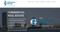 Desktop Screenshot of investorsgroupla.com